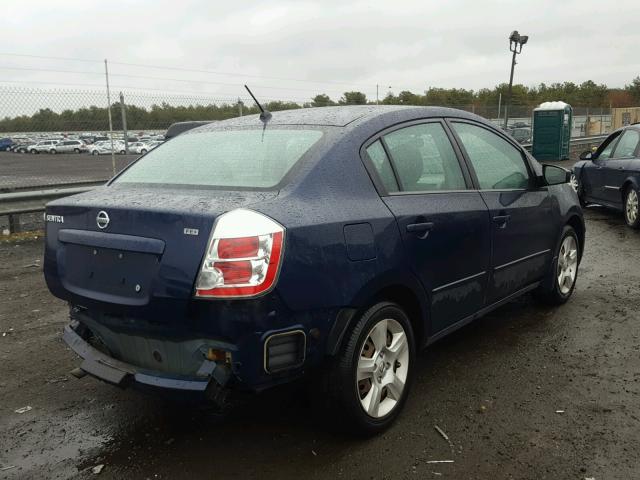 3N1AB61E99L652498 - 2009 NISSAN SENTRA 2.0 BLUE photo 4