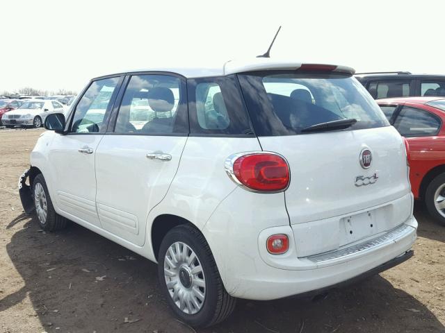 ZFBCFAAH3EZ015183 - 2014 FIAT 500L POP WHITE photo 3