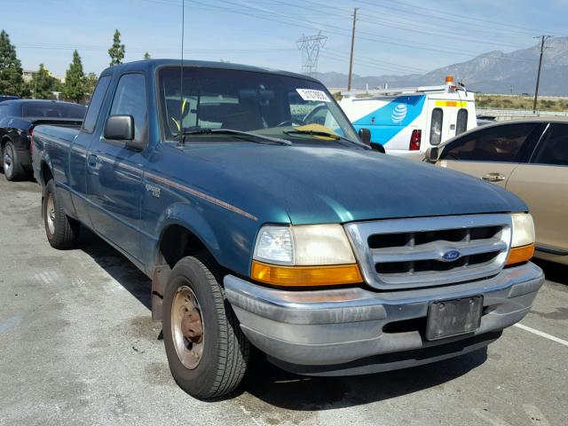 1FTYR14U2WPB11659 - 1998 FORD RANGER SUP GREEN photo 1