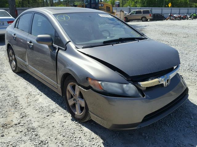 2HGFA16948H349643 - 2008 HONDA CIVIC EXL ნაცრისფერი ფოტო 1