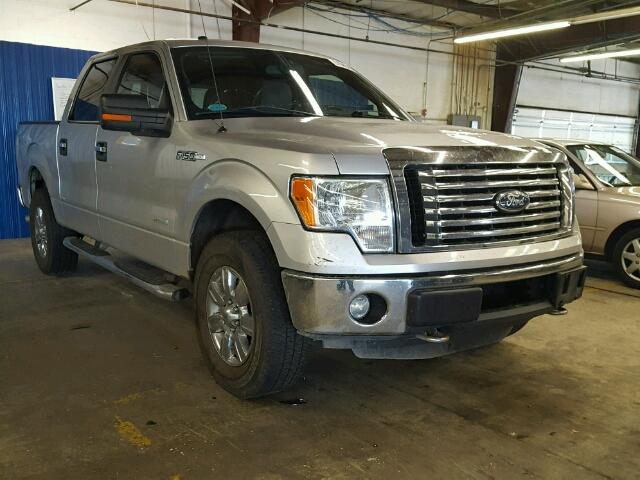 1FTFW1ET4CFA05074 - 2012 FORD F150 SUPER SILVER photo 1