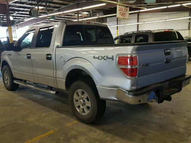 1FTFW1ET4CFA05074 - 2012 FORD F150 SUPER SILVER photo 3