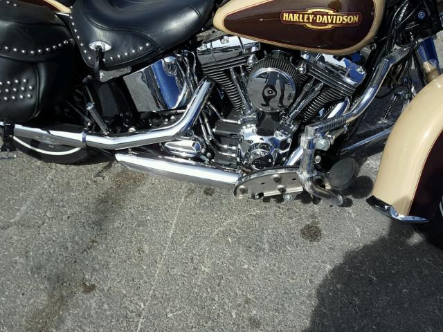 1HD1BWV37EB046049 - 2014 HARLEY-DAVIDSON FLSTC HERI BROWN photo 7