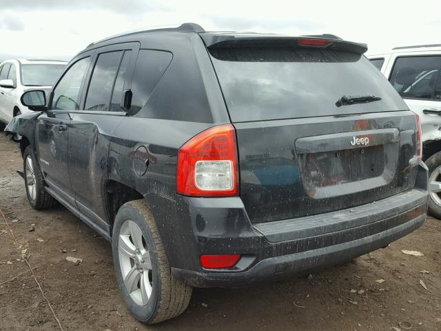 1J4NT1FA0BD155592 - 2011 JEEP COMPASS SP BLACK photo 3