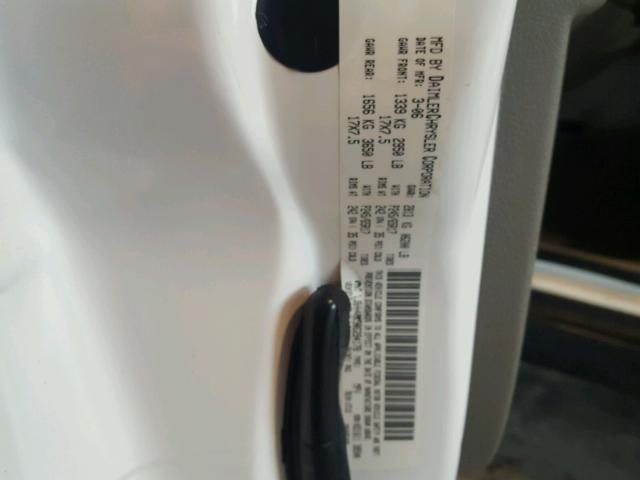 1J8HH48K56C294178 - 2006 JEEP COMMANDER WHITE photo 10