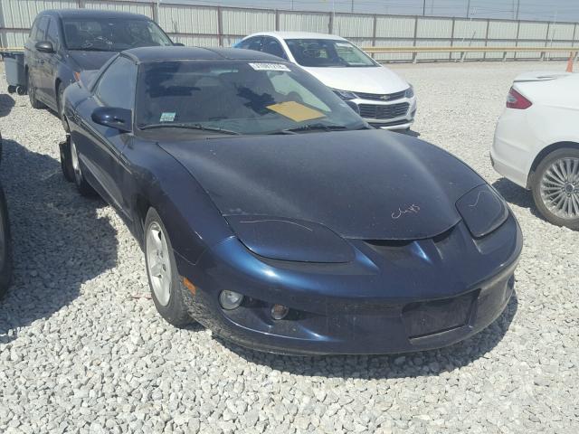 2G2FS22K412110861 - 2001 PONTIAC FIREBIRD BLUE photo 1