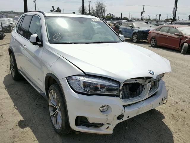 5UXKS4C57E0J95134 - 2014 BMW X5 XDRIVE3 WHITE photo 1