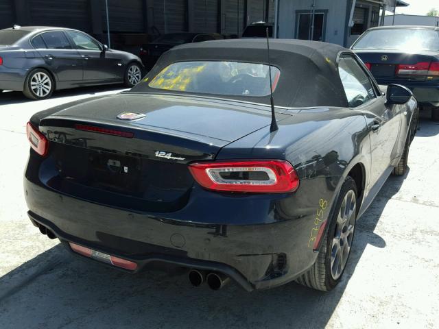 JC1NFAEK0H0120099 - 2017 FIAT 124 SPIDER BLACK photo 4