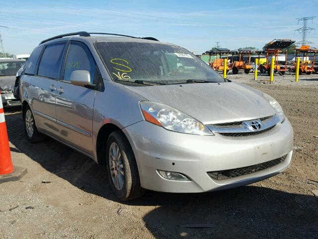 5TDZK22C58S103024 - 2008 TOYOTA SIENNA XLE SILVER photo 1