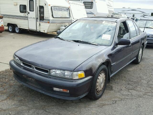 JHMCB7662LC053070 - 1990 HONDA ACCORD EX/ PURPLE photo 2