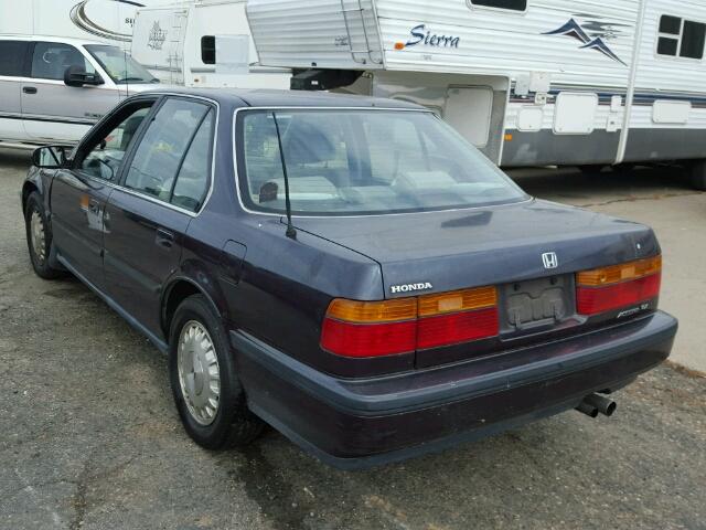 JHMCB7662LC053070 - 1990 HONDA ACCORD EX/ PURPLE photo 3