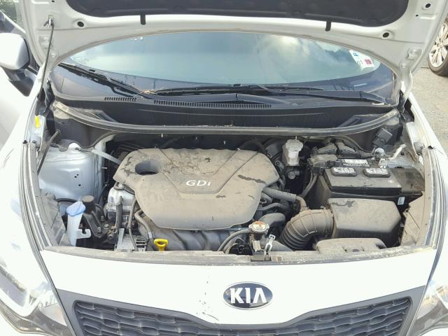 KNADM4A38F6478420 - 2015 KIA RIO LX Արծաթագույն լուսանկար 7