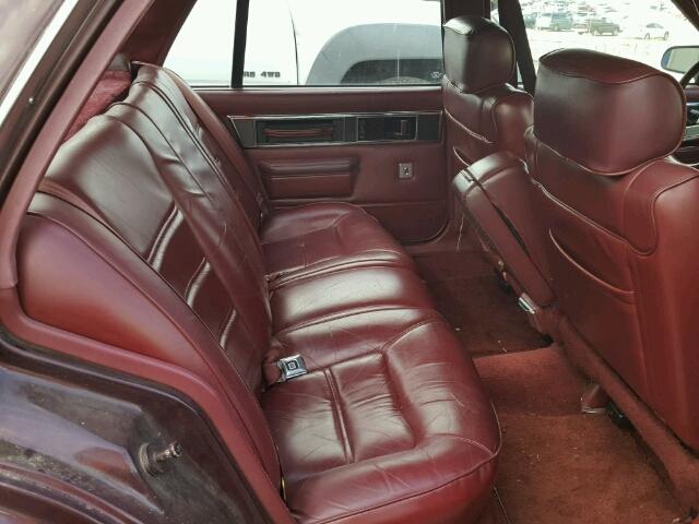 1G3HY54C5LH366927 - 1990 OLDSMOBILE DELTA 88 BURGUNDY photo 6