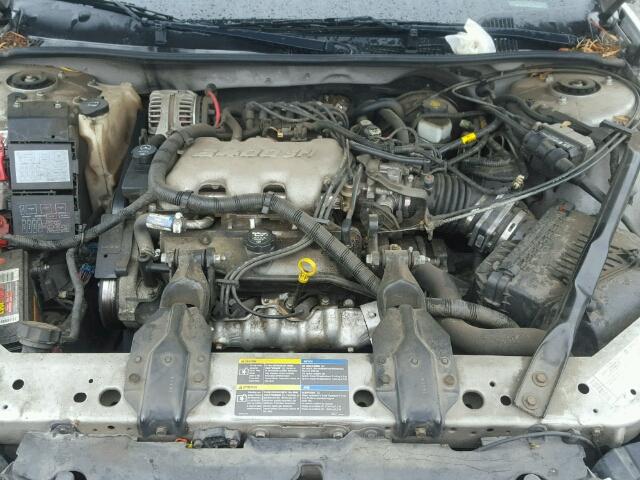 2G1WF55EX59323326 - 2005 CHEVROLET IMPALA SILVER photo 7