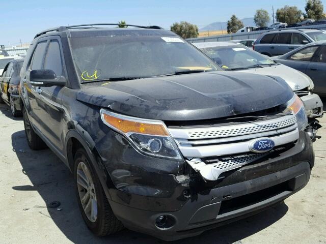 1FM5K8D82DGB94313 - 2013 FORD EXPLORER X BLACK photo 1