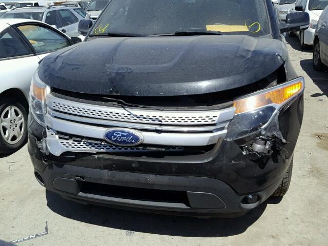 1FM5K8D82DGB94313 - 2013 FORD EXPLORER X BLACK photo 9