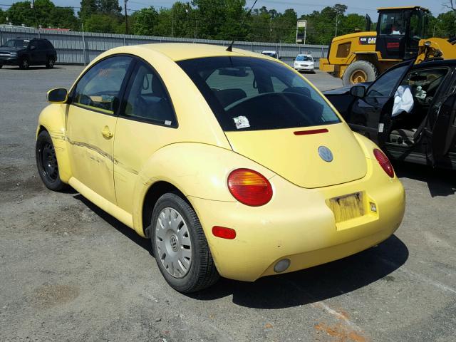 3VWBK21C54M402023 - 2004 VOLKSWAGEN NEW BEETLE ყვითელი ფოტო 3