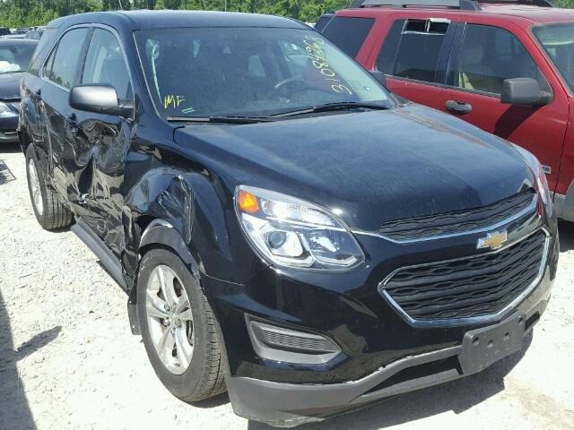 2GNALBEK6H1516906 - 2017 CHEVROLET EQUINOX LS BLACK photo 1