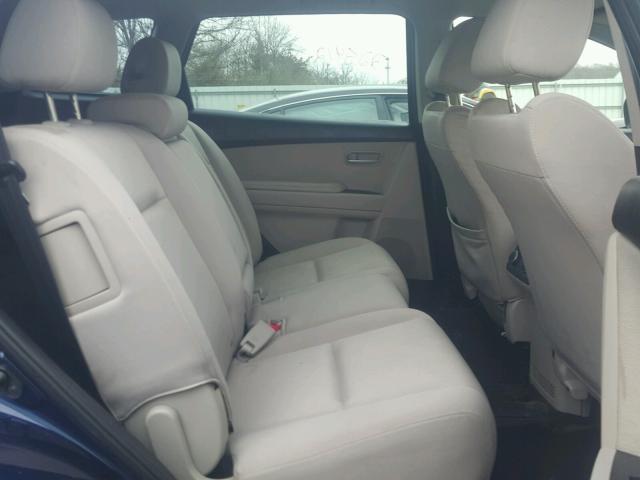 JM3TB28Y470100536 - 2007 MAZDA CX-9 BLUE photo 6