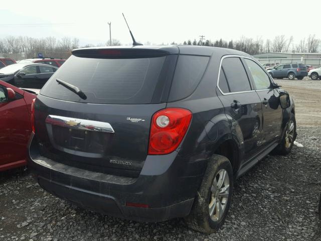 2CNFLCEC6B6269194 - 2011 CHEVROLET EQUINOX LS GRAY photo 4