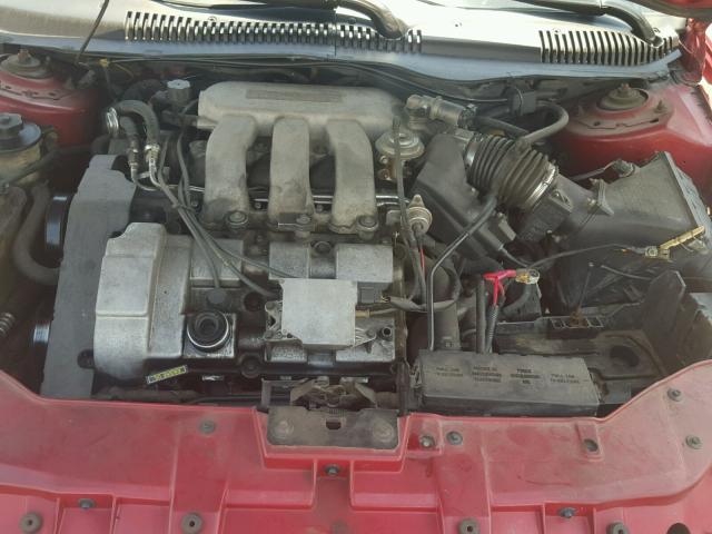 1FAFP52S6WA230216 - 1998 FORD TAURUS LX RED photo 7