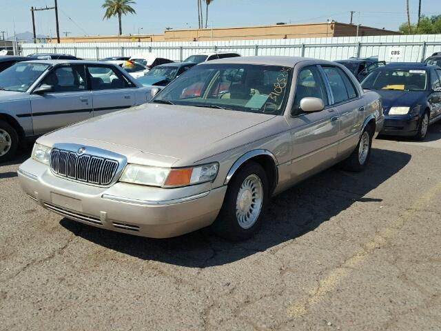 2MEFM75W4WX651211 - 1998 MERCURY GRAND MARQ TAN photo 2