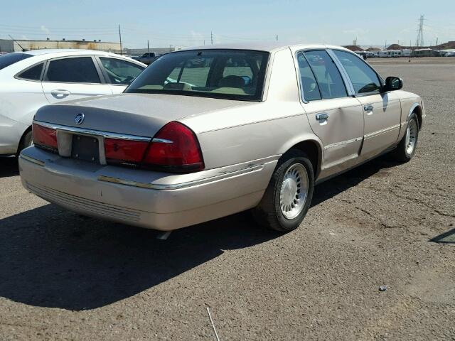 2MEFM75W4WX651211 - 1998 MERCURY GRAND MARQ TAN photo 4