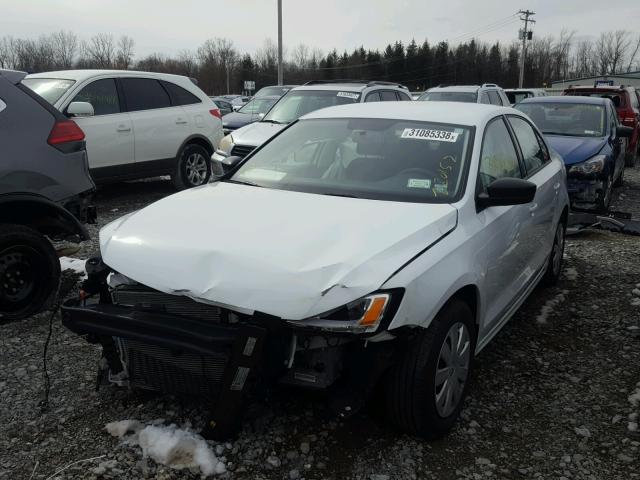 3VW267AJ4GM332972 - 2016 VOLKSWAGEN JETTA S 白色 照片 2