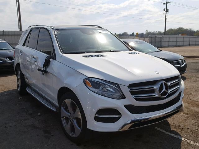 4JGDA5HB5HA895469 - 2017 MERCEDES-BENZ GLE 350 4M WHITE photo 1