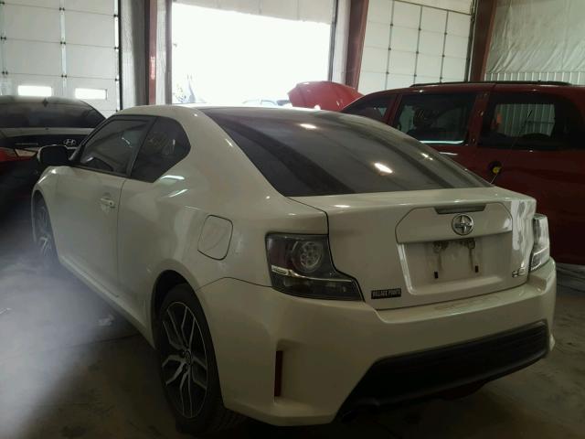 JTKJF5C79FJ011860 - 2015 TOYOTA SCION TC 白色 照片 3