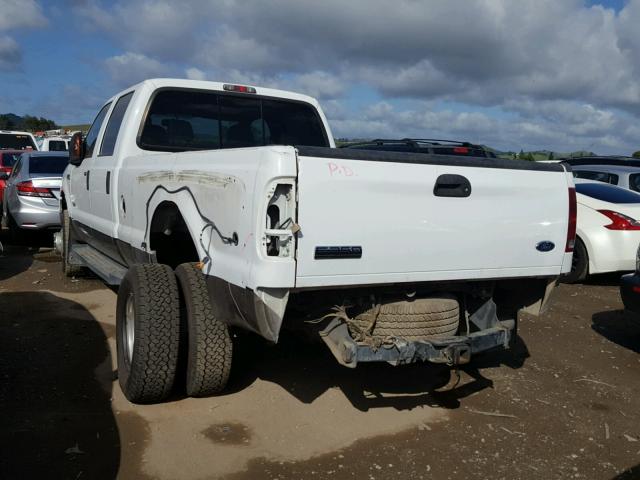 1FTWW33P96EC30747 - 2006 FORD F350 SUPER WHITE photo 3