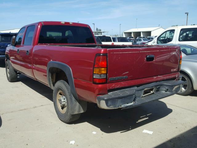 1GTHK33D37F162385 - 2007 GMC NEW SIERRA RED photo 3