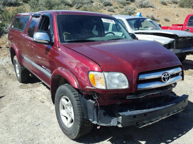 5TBBT44113S354713 - 2003 TOYOTA TUNDRA ACC RED photo 1