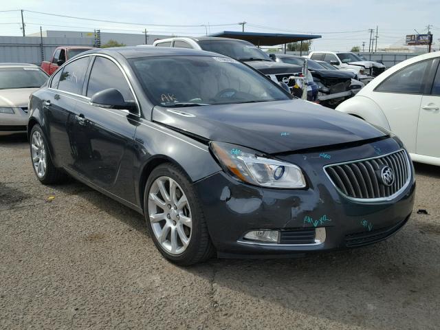 2G4GU5GV8C9204164 - 2012 BUICK REGAL PREM CHARCOAL photo 1