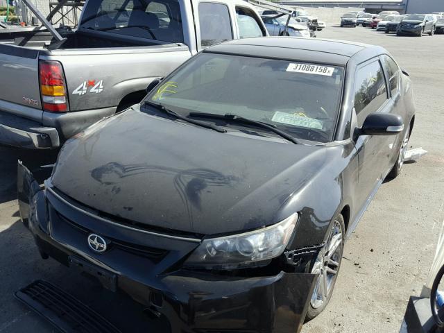JTKJF5C71C3039989 - 2012 TOYOTA SCION TC 黑色 照片 2