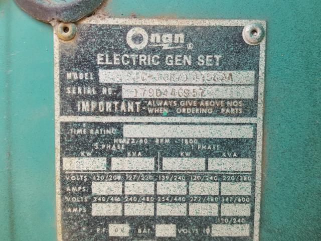 1790446957 - 2000 OTHR GENERATOR GREEN photo 10