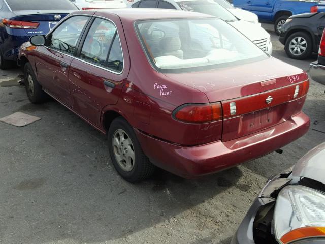 1N4AB41D2TC751780 - 1996 NISSAN SENTRA E RED photo 3