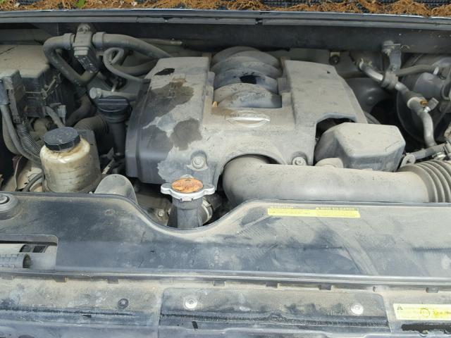 1N6BA06A16N571382 - 2006 NISSAN TITAN XE SILVER photo 7