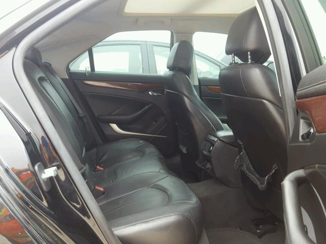 1G6DG577280138750 - 2008 CADILLAC CTS BLACK photo 6