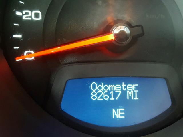 1G6DG577280138750 - 2008 CADILLAC CTS BLACK photo 8