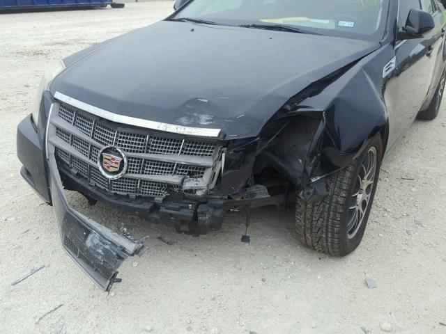 1G6DG577280138750 - 2008 CADILLAC CTS BLACK photo 9