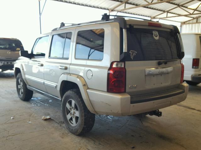 1J8HG58N37C587159 - 2007 JEEP COMMANDER SILVER photo 3