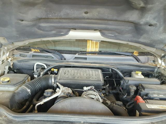 1J8HG58N37C587159 - 2007 JEEP COMMANDER SILVER photo 7