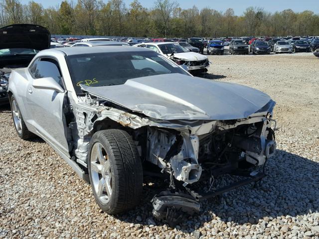 2G1FB1E31F9136674 - 2015 CHEVROLET CAMARO LS SILVER photo 1