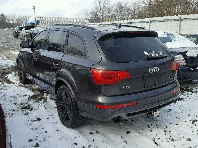 WA1DGAFE8FD010843 - 2015 AUDI Q7 PRESTIG CHARCOAL photo 3