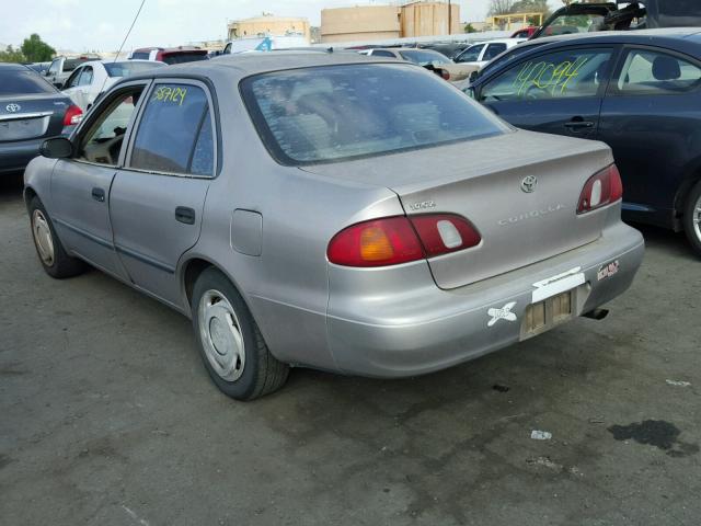 1NXBR12E5XZ231164 - 1999 TOYOTA COROLLA VE TAN photo 3