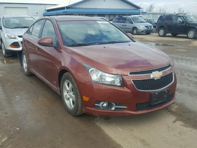 1G1PF5SC7C7217910 - 2012 CHEVROLET CRUZE LT MAROON photo 1