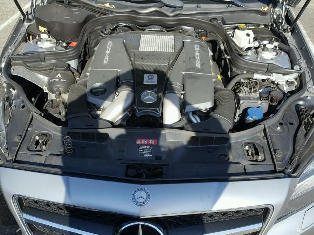 WDDLJ7EB6DA073702 - 2013 MERCEDES-BENZ CLS 63 AMG GRAY photo 7