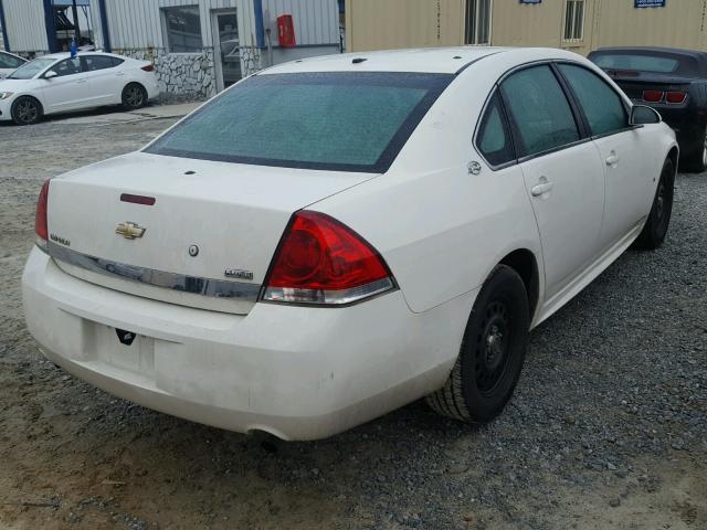 2G1WS57M891314810 - 2009 CHEVROLET IMPALA POL WHITE photo 4