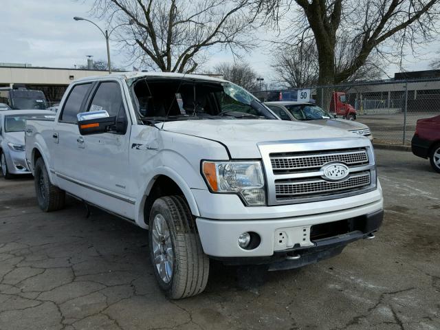 1FTFW1ETXBFC85050 - 2011 FORD F150 SUPER WHITE photo 1